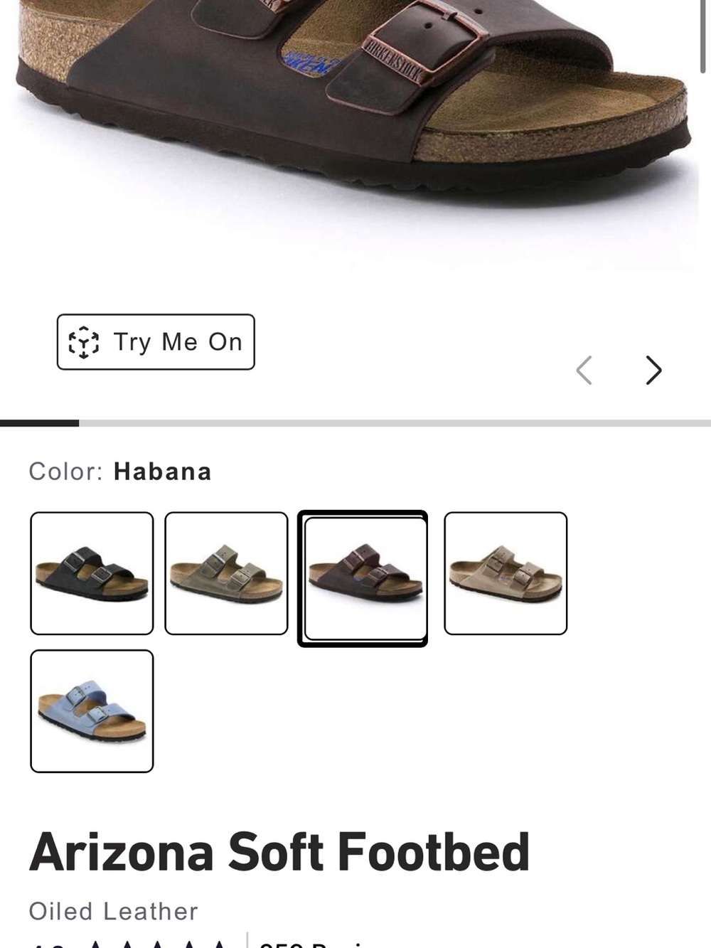 Birkenstock Arizona Kids Sandal in Habana Brown